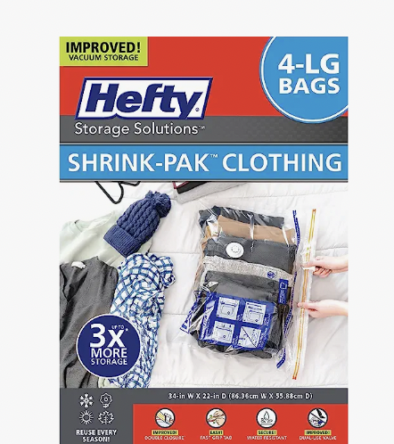 Shrink-Pak Clothing